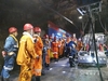 济宁能源3309工作面气动单轨吊组装液压支架施工